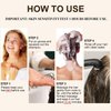 Callmynm Black Hair Dye Shampoo 3-In-1, Instant Gray Hair Coverage in Minutes-Long Lasting Argan Oil Herbal Hair Color Shampoo champu con tinte para canas 500ml