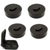 TUOMAICN 4X Jack Pad Adapter for Porsche Boxster & Cayman 718 911 964 991 993 996 997, Floor Jack Rubber Pads Support Point Jacking Puck Frame Rail Protector