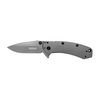 Kershaw Cryo Knife, 2.75" Stainless Steel Drop Point Blade, Assisted Opening Everyday Carry Pocket Knife