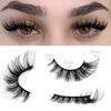 Yasnai Cat Eye Lashes False Eyelashes Volume Lashes Wispy Fake Lashes Natural Eyelashes 7 Pairs Pack 9D