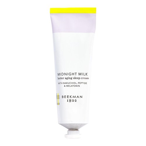 Beekman 1802 Midnight Milk Better Aging Sleep Face Mask - Fragrance Free - 2.13 fl oz - Overnight Cream - With Bakuchiol & Melatonin - Good for Sensitive Skin - Cruelty Free - Packaging May Vary