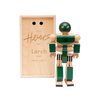 ONCE KIDS Playhard Hero Action Figures – Larch Wood Baby Toys for Imaginative Play –Sturdy & Durably Packaged Hero Toys for Kids