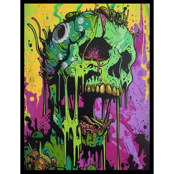MTG (Melting Skull) 100ct Matte TCG Art Card Sleeves by Ai Armor