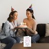 Qamza Funny Birthday Card For Sister Best Friend Bestie, Humorous Happy Sisters Friendship Birthday Card for Her. Ideal Sister Birthday Gift for Her Friend