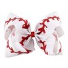 Girls Cheerleader Jumbo Bow Ponytail Holder Hairbow Girl Teen Hair Accessories JB81 (A1-White Hair Clips)