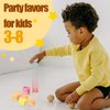Cocurb 64 Pcs Mini Spring Party Favors for Kids 4-8 - Fun Goodie Bag Stuffers for Birthdays, Classroom Prizes, and Small Toys Gifts (4 Assorted Designs)