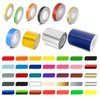 A&Z Roll Vinyl Pinstriping Pin Stripe DIY Self Adhesive Line Car Tape Decal Stickers Orange 1/2 inch