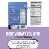 PowderVitamin Electrolytes Powder Plus, Keto, Blueberry Grape, Sugar Free, Pink Himalayan Salt, 1000mg Potassium, 120mg Calcium, 120mg Magnesium, Non-GMO, Zero Calories, (16 Hydration Packets)