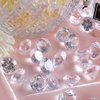Babenest Acrylic Diamond Fake Gems Vase Filler, 240pcs 3/4 Inch Faux Diamonds Crystals Jewels for Table Scatters Wedding Party Event Arts & Crafts Birthday Decoration Favor (Clear)