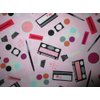 Make UP Diva Womens Make-UP Eyeshadow Pink Cotton Fabric BTHY Fabric