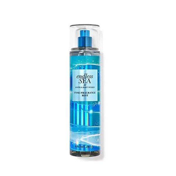 In Fashion Design Bath and body Lotion, Perfume Mist, Shower Gel Fragrance Collection (Endless Sea Mist, 8 Oz)