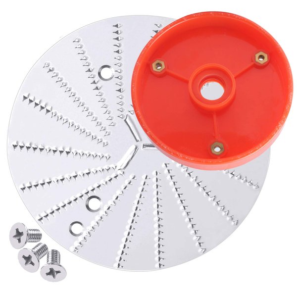 Replacement Blade with Base Compatible with Jack Lalanne Power Juicer, 𝑺𝒕𝒆𝒆𝒍 𝑩𝒍𝒂𝒅𝒆, Replace for E1188 E1189 MT1000 CLASSIC PRO DELUX Juicer Repalcement Parts(NOT FIT CL-003AP)