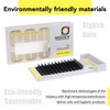SEEDEW® Eyelash Extension Lash Clusters 3D W Shape 8-15mm Mixed Length Professional Volume Soft Natural Lashes Supplies for Beauty Salon, Eyelash Extension Shop, Lash Artist (3D-0.07-D-Matte Black)