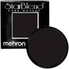 Mehron Makeup StarBlend Cake Makeup | Wet/Dry Pressed Powder Face Makeup | Powder Foundation | Black Body and Face Paint 2 oz (56g)
