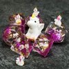 Sage's Portal Animal Familiars Resin DND Dice Set Polyhedral Dice Set for Dungeons and Dragons RPG Pathfinder Tabletop TTRPG (Baby Unicorn)