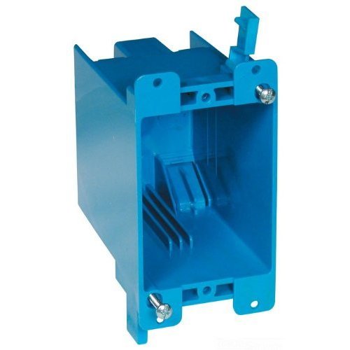 Lamson B120R Carlon PVC Outlet Box, Pack of 3
