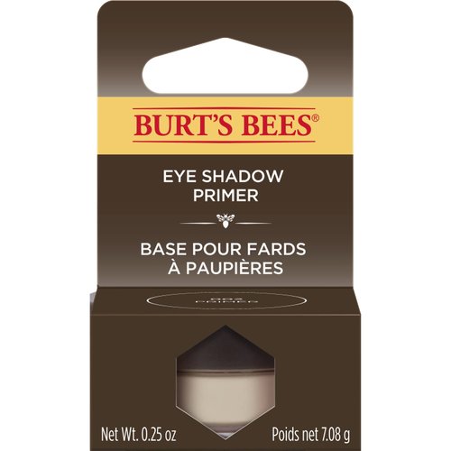 Burt's Bees Eye Shadow Primer, Neutral Ultra Sheer/Translucent Beige Color, Extends Wear For Powder Eye Shadow, For All Skin Tones - 0.25 Ounce