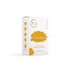 Natural Soap Bar 3-Pack -Made with Premium Organic Essential Oils, Using cold pressed method, For Face, Body, Gentle, Moisturizing & Hydrating , Biodegradable, Vegan, Cruelty-free, Non-GMO (Turmeric, 6-Pack)