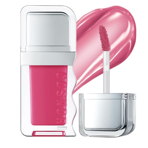 COSNORI Flow Wave Lip Tint - Vegan Glassy Lip Gloss, Lightweight & Long-lasting, Plant-derived Oil Moisturizer, K-Beauty (03 GLARE)