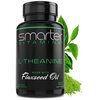 Smarter L-Theanine 250mg Supplement for, Relaxation, Mood & Alertness Support, in Non-GMO Flaxseed Oil, 50 Liquid Softgels