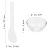 Ipetboom Facial Mask Mixing Bowls: 1 Set Mask Stirring Bowls Cosmetic Beauty Tool with Stick - Esthetician Diy Mixing Stirring Bowls Accessory With Stick Spatula