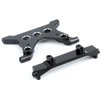 RZXYL Aluminum Alloy Battery Tray Bracket Mounts for 1/10 Axial SCX10 III AXI03007 RC Crawler Car Upgrades Parts (Black)