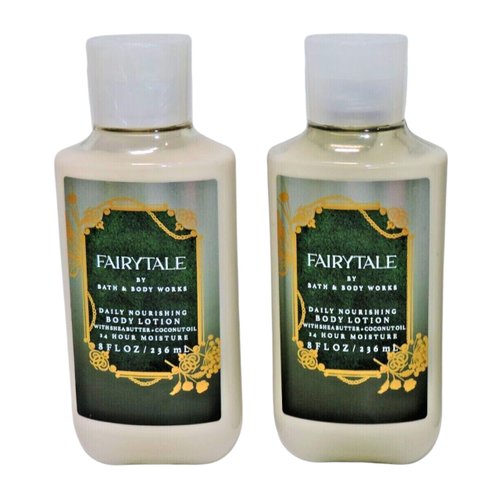 Bath and Body Works Body Lotion, Set of 2, 8oz Each (Fairytale)