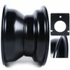 Xuthusman ATV 7" Rim Wheel 3 Lug For Taotao Quad 125cc Quad Go Kart Taotao Coolster 16x8-7 Tire Replacement 78mm 3 Holes Space Black