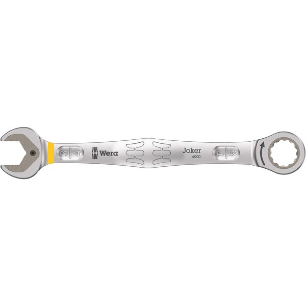 Wera - 5073287001 4013288167446 Ratcheting combination wrench Joker 3"/4x246mm, MULTI