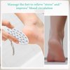 2 Pcs Stainless Steel Foot Scraper Metal Foot File Double Sided Foot File Callus Remover Professional Foot Rasp Scrubber for Wet or Dry Skin Easy to Clean Pedicure Tool Heel (Silver)