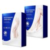 ROUSE Hand and Foot Mask Set, 3 Pack Foot Mask & 3 Pack Hand Mask for Dry Cracked Hand Heel, Moisturizing Glove & Socks with Nicotinamide + Shea Butter + Goat Milk