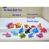 Baby Bath Toys for Toddlers, No Hole Ocean Animals Toys, Bathtub Toys for Boys and Girls (14 Pcs with Storage Box)