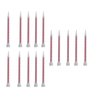 Double Barrel Mixing Nozzle, 15 PCS Double Epoxy Gun Nozzles, Suitable for 200ml and 400ml Manual Ink Cartridges