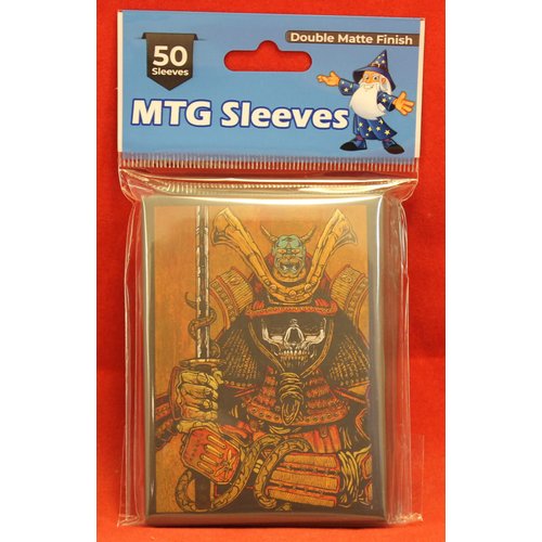 MTG Sleeves 50 MTG Standard Card Sleeves Deck Protector - Sword of The Samurai