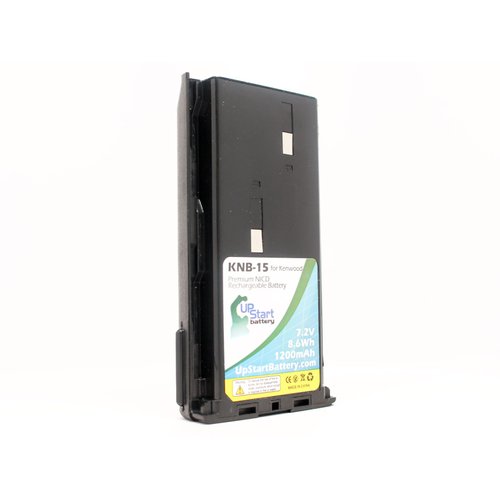 KNB-15, KNB-14 Battery for Kenwood TK-270, TK-3101, TK-372G, TK-272G, TK-272 Two-Way Radio (1200mAh, 7.2V, NI-CD)