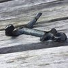 Facaler Nautical Cast Iron Ship Anchor Weathered Nautical Wall Hooks Coat Hook, Screws Included (5 PCS)