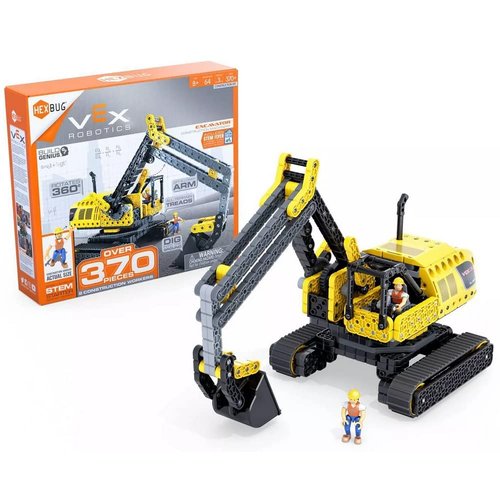 HEXBUG VEX Robotics Excavator, Buildable Construction Toy, Gift for Boys and Girls Ages 8 and Up