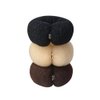 3PCS 20cm Donut Hair Bun Maker 3 colors Ring Style Bun Hair Bun Maker DIY Hair Foam Ring Shaper Snap Roll Bun Tool for Women