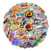 100 Pack Skateboard Stickers, Skateboard Party Favors, Birthday Decorations