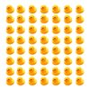 50PCS Super Mini Rubber Duck Bath Duck Toys for Toddlers Boys Girls,Squeak and Float Rubber Ducks in Bulk Baby Shower Duck Decorations Party Favors (1.6'')