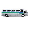 1966 GM PD4107 Buffalo Coach Bus Voyageur Colonial Destination: Montreal Express (Quebec, Canada) Vintage Bus & Motorcoach Collection 1/87 Diecast Model by Iconic Replicas 87-0287