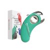 Kitchen Mama Epic One Multifunction Opener: A Pick Ergonomic Opener- Magnetic Bottle Opener, Beer & Soda Can Opener, Pull Tab & Jar Opener for Weak Hands and Arthritis (Teal)