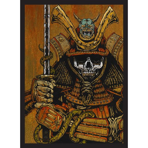 MTG Sleeves 50 MTG Standard Card Sleeves Deck Protector - Sword of The Samurai
