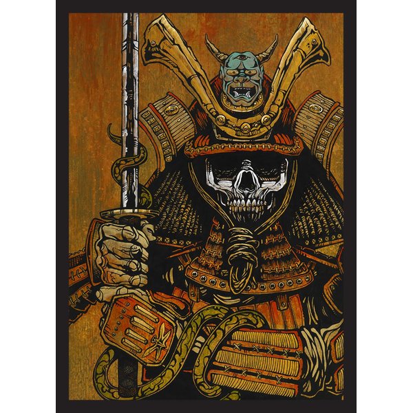 MTG Sleeves 50 MTG Standard Card Sleeves Deck Protector - Sword of The Samurai