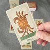 Da Brigh Minchiate Tarot Cards Deck, Classic Minchiate Tarot, 97 Cards with Upright & Reversed Meaning, 19 Extra Trumps, Durable 350 GSM Paper, Standard Size Digital Booklet