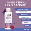 MaryRuth Organics Megadose Vitamin D3 Liposomal | Vitamin D 4000 IU | Ultra Absorption | Immune Support for Adults | Bone Health | VIT D3 | Vegan | Sugar Free | Gluten Free | Non-GMO | 45 Servings