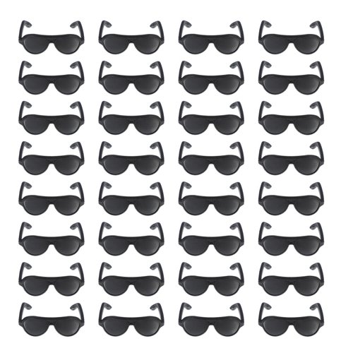 TOYANDONA 80pcs Doll Sunglasses, Miniature Sunglasses Mini Doll Costume Accessories for Dollhouse Crafts