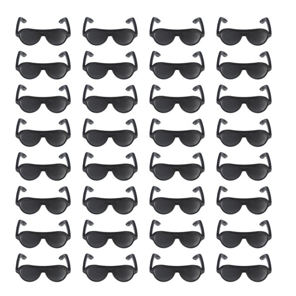 TOYANDONA 80pcs Doll Sunglasses, Miniature Sunglasses Mini Doll Costume Accessories for Dollhouse Crafts