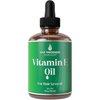 Vitamin E Oil for Hair Growth - Thickening, Moisturizing, Strengthening Serum For Women, Men. Single Ingredient Scalp Treatment For Weak, Dry, Frizzy Hair 1oz