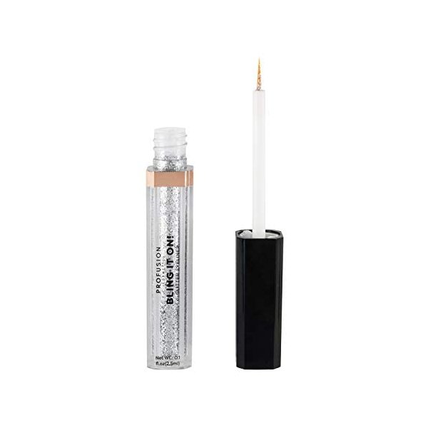 Profusion Cosmetics Bling It On! Glitter Eyeliner With Multi-Dimensional Glitter (Crystal Diamond)